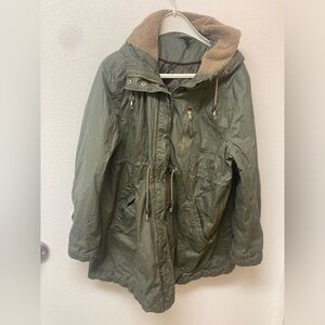 H&M Mama Hooded Maternity Coat Jacket XL